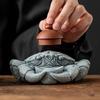Boutique Tea Table Decoration, Blue Sand Stone, Fortunate Crab Tea Pet Decoration, Simple Household Creative Tea Table, National