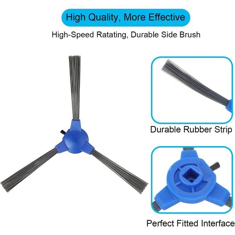 ABIY Side Brush For Eufy Robovac 11S 11S MAX 30 30C 30C MAX 15C 15C MAX 25C 35C G10 G30 G30 Edge G30 Hybrid G40 Hybrid Vacuum