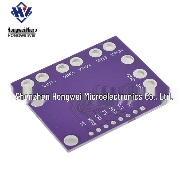 MCU-3221 INA3221 Tri-Channel Low/High-Side I2C Current/Power Monitor