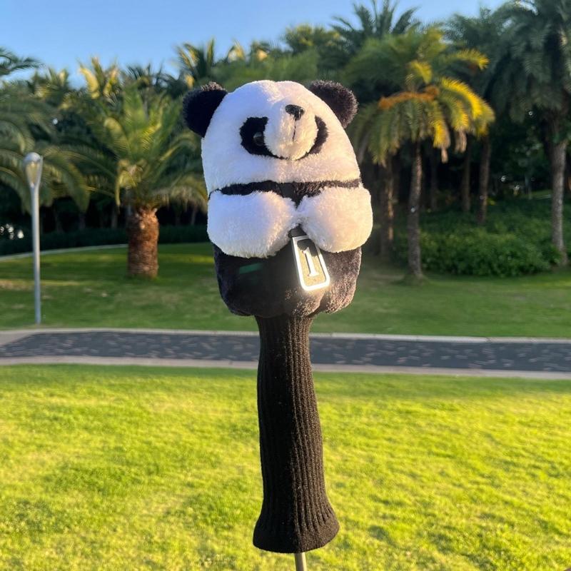 Plush Golfing Driver Headcover  Plush Golfing Driver Headcover Golfing Wood Head Cover Golfing Club Accessories