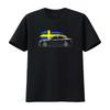 T Shirt for Saab 9 3 Aero Fans Turbo 3x 1 8t 2 0 V6 Classic Swedish Sportscar Print vintage Washed Slightly streetwear