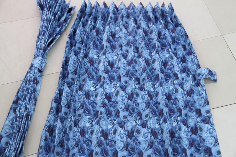 These center curtains for trucks are 160cm long and feature a width of 120cm x 160cm left and They come in Applause Blue and include These curtains