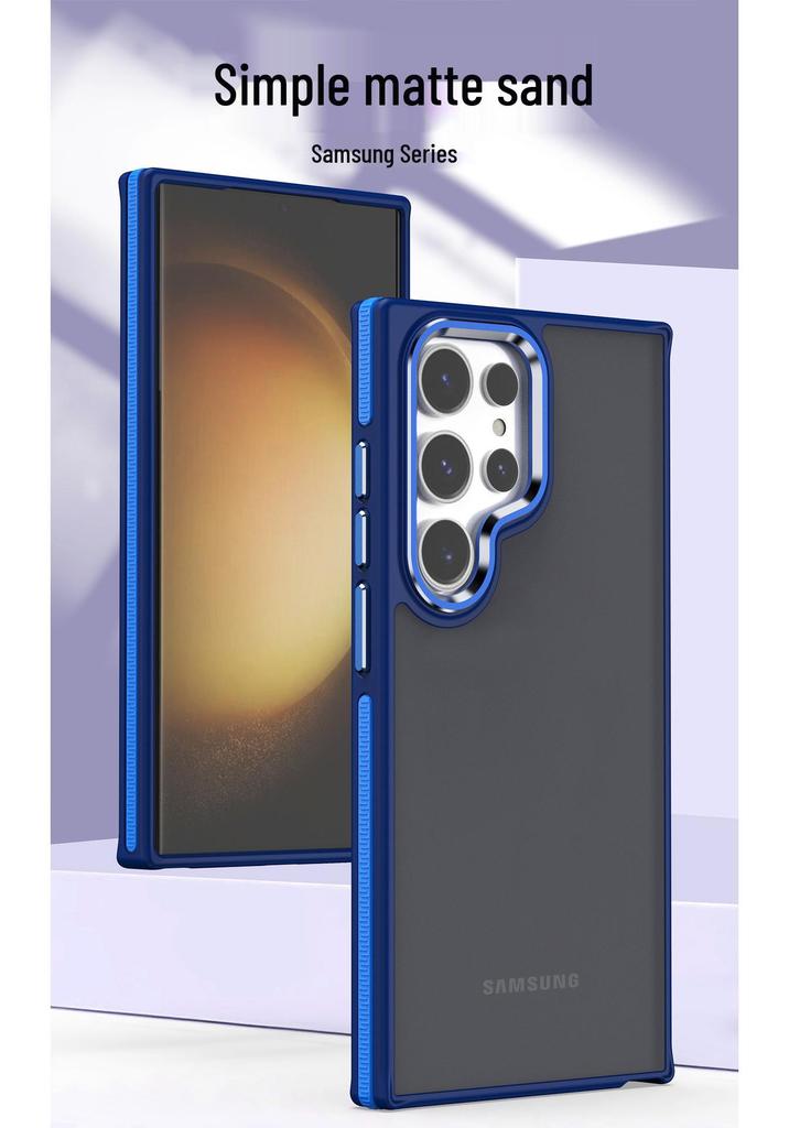 Coque de téléphone Samsung Série Ultra Magnétique et Protectrice Bicolore - Compatible avec les Modèles S24, S25, S26