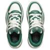 Li Ning Slip Resistant Cushioning Abrasion Resistant Low top Skateboard Shoes Men's White Green AGCV059-1
