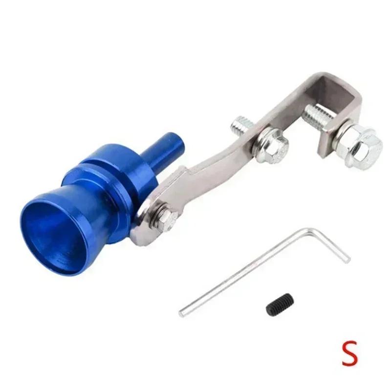 Universal Turbo Sound Simulator Whistle Car Exhaust Pipe Whistle Vehicle Sound Muffler
