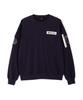 AVIREX BLUZA DRESOWA FATIGUE CREWNECK, Męska, M, 120, Granatowy, 783-3932004
