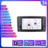 Ossuret 2Din Android 13 Car Radio for Mercedes Benz GL ML W164 ML350 ML500 X164 GL35 GL45 2005-2012 Navigation GPS Intelligent Multimedia Video WIFI