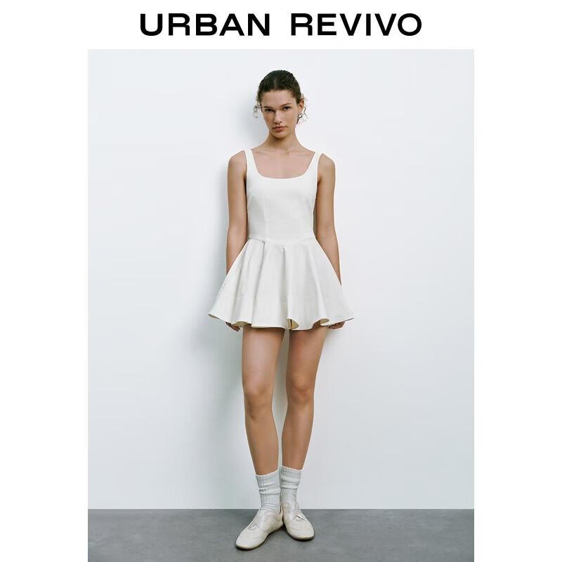 

UR 2025 Summer Ballet Style Sleeveless Mini Dress L