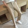 Douyin Quality Men's Casual Nine-point Pants, Ruffian Handsome Trend Small Straight Pants, Elastic Elastic Casual Pants At the Back Waist