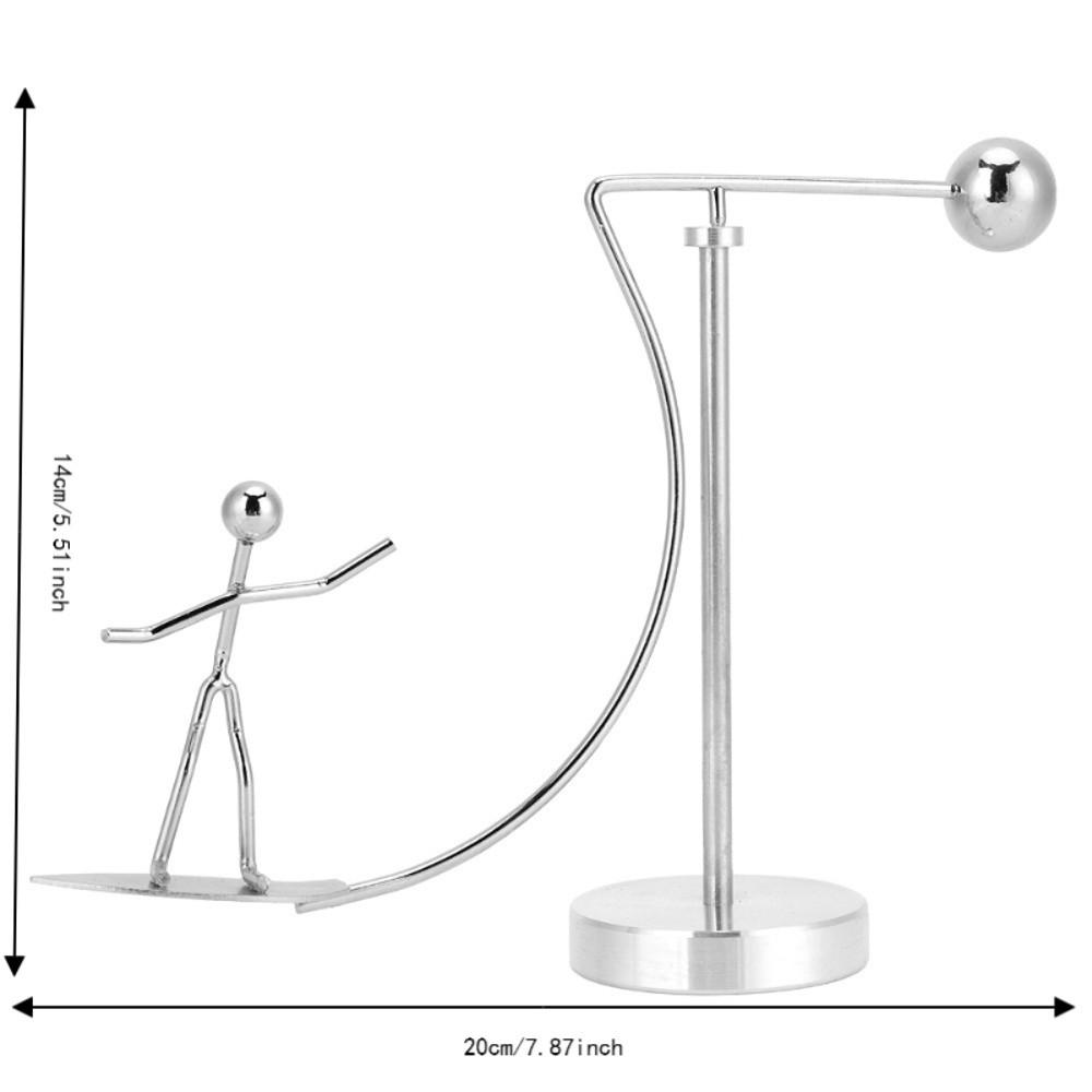 Stainless Steel Desktop Metal Balance Ornament  Business Desktop Decorative Piece