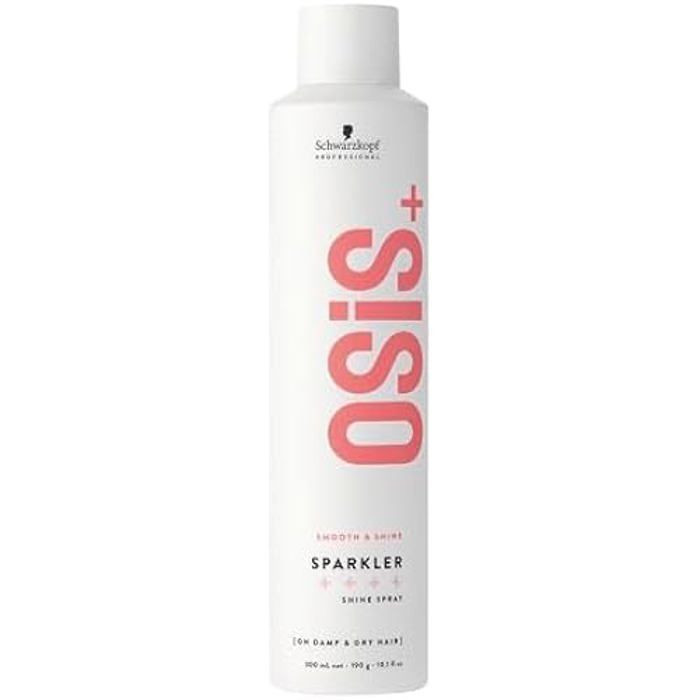 Spray brillance - SCHWARZKOPF PROFESSIONAL - OSiS+ Sparkler - 300 ml - Anti-frisottis - Démêlant léger