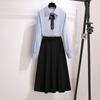 2026 Spring/Autumn Women's Korean Style Suit: Elegant Shirt & Skirt Two-Piece Set
