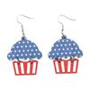 Retro Hollow Star Designs Earrings Accessory Ideal For Independence Day Celebrations And American Culture Enthusiasts