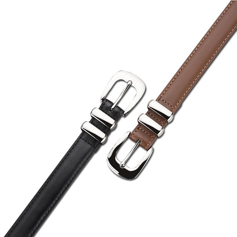 Women'S Fashion Casual Simple High Waist Trend Explosive Belt Pin Buckle Belt