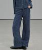 PLAC WOMEN Tweed Denim Pants_2 Colors