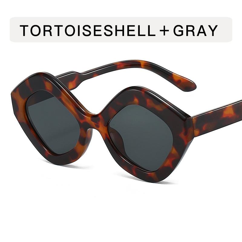 Polygon Shape Designer Sunglasses Woman Vintage Style UV Protection Men Sun Glasses High Quality Women's Glasses
