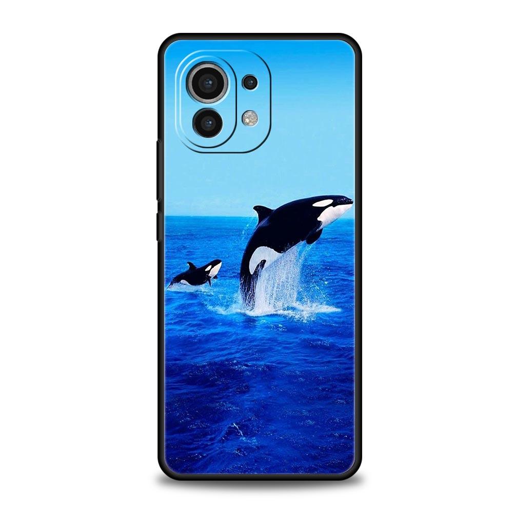 

Чехол для телефона Orca ocean lovely killer whale для Xiaomi 14 13T 12T Pro 12 13 11 Ultra Mi Note 10 Lite 10T 5G 11X Pro 11i 9T Xiaomi 11T