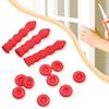 Caulking Tube Caps Reusable Moisture Barrier For Construction Materials Sealing and Preserving Open Caulking Tube