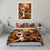 Adorable Deer Set For Decoration Exquisite Three-Piece Bedding Set Gift For Kids And Adults