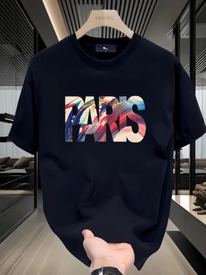 Herren Schwergewicht 100% Baumwolle Grafik-T-Shirt Leicht und atmungsaktiv Bequem Lässige Kleidung Trendig Maschinenwaschbar