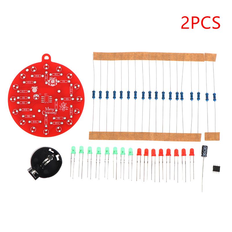 Ne555 Timer-Modul mit zweifarbigen blinkenden LEDs – DIY-Lötsatz für Arduino-kompatible Systeme - Lötübung Assembl