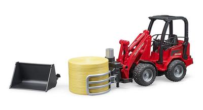 BRUDER Schaffer Compact Loader Bale Gripper with Straw &