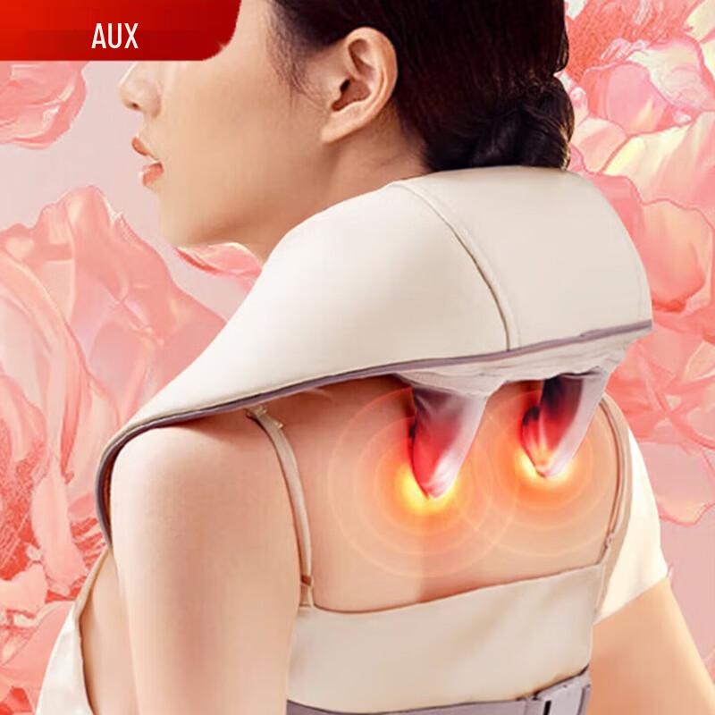 

AUX 12D Robotic Neck Massager with Heat and Strong Kneading CN plug (adapter included)