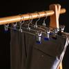 10pcs Multifunctional Trouser Rack Clip Stainless Steel Strong Telescopic Traceless Clothes Hanger