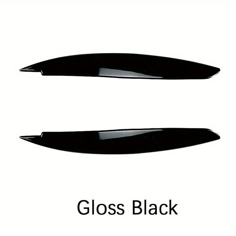 Headlight Evil Eyebrows Eyelids For BMW 1 Series E81 E82 E87 E88 118d 120i 120d 123d 130i M1 2004-2014 Headlight Eyebrow Trims