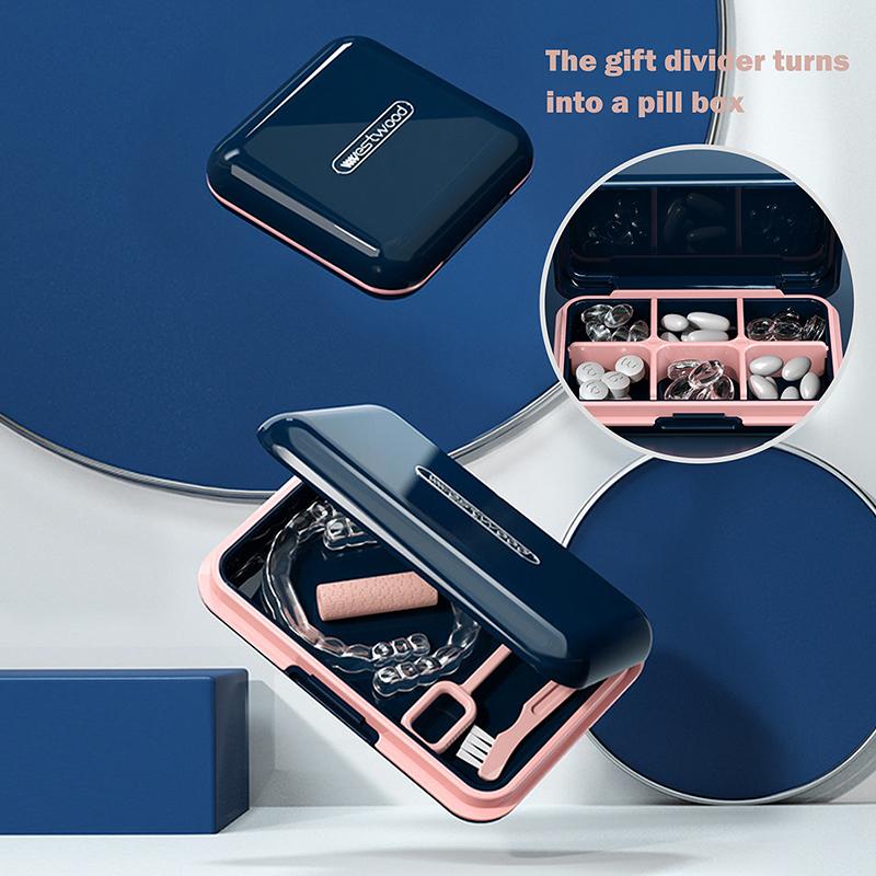 Orthodontic Retainer Braces Storage Box Soaking Invisible Tooth ...