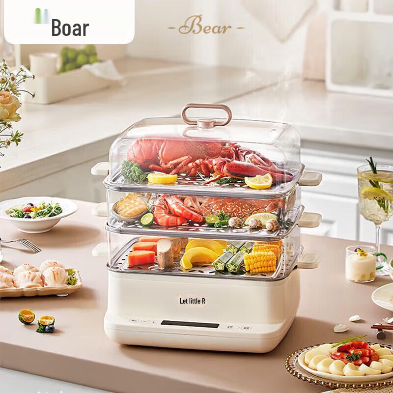 Bear 12L Programmable Multi-Function Electric Steamer CN plug (adapter included)