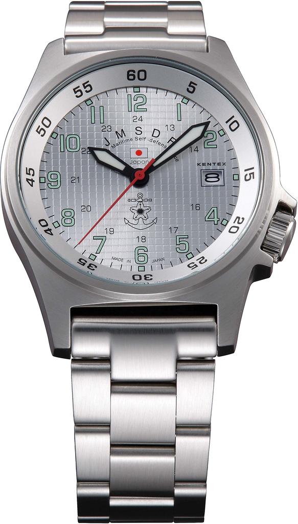 [Kentex] Kentex Watch JSDF Silver Metal (Japan Maritime Self-Defense Force) (Marine) S455M-11 Silver