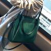 Women's Cow Genuine Leather Handbags Lady Cowhide Shoulder Bag Female Multiple Large Capacity and Multiple Pockets Crossbody Bag