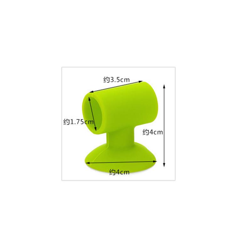 1pcs Silicone Door Handle Lock Suction Cup Wall for Anti-Collision Silencer Protective Pad