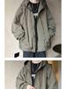 Unisex Outdoor Hooded Windbreaker Jacket for Spring and Autumn - Casual, Loose-Fit Sport Jacket for Men and Women