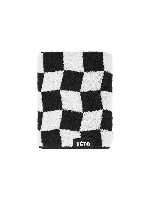 TETO 1P Black Edition Pixel Supima Towel 230g Pixel 230g
