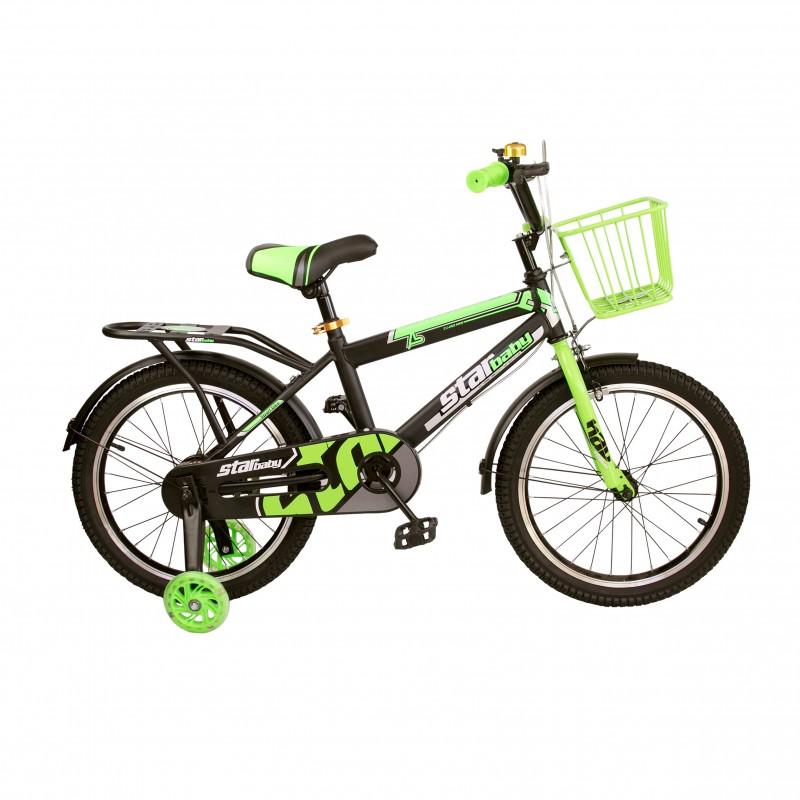 18 '' bike with small wheel lights 