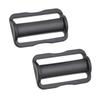 2pcs Diving Webbing Keeper 52mm Plastic Steel Diving Belt Slide Stopper for Back Plate
