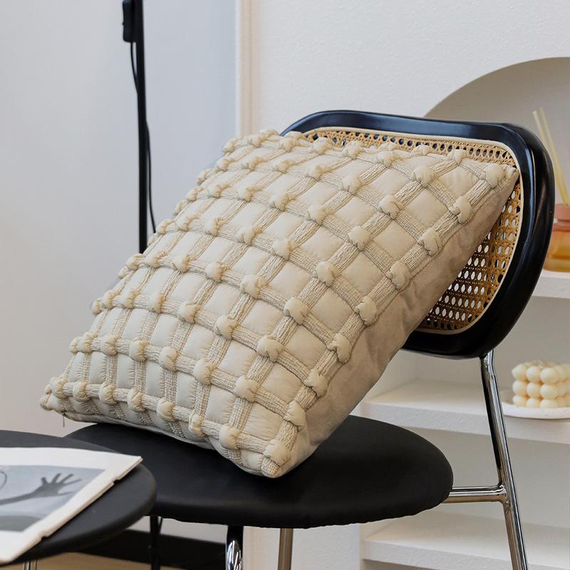 

Итальянская Подушка в Стиле Легкой Роскоши, Подушка-Валик, Поясничная Подушка, Подушка для Спины, Модельная Комната, Отель, Высококачественная Наволочка, Домашний Мягкий Декор 45x45cm [Pillowcase only]