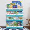 72 Feet Ocean Waves Die-Cut Bulletin Board Borders for Ocean Theme Classroom Decor Wall Decorations
