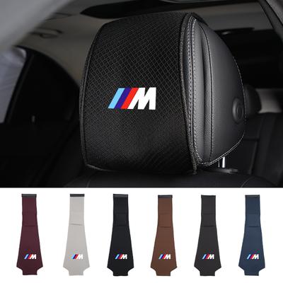 BAGH3 2026 Car Sticker Car Seat Headrest Cover Anti-Dirty Decoration Accessories For M Performance 1 2 3 4 5 7 Series X1 X2 X3 X4