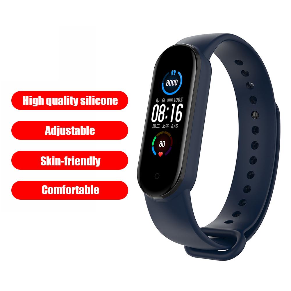 

Силиконовый ремешок для часов, ремешок для Mi Band 6/5 Huami Amazfit Band 5 A
