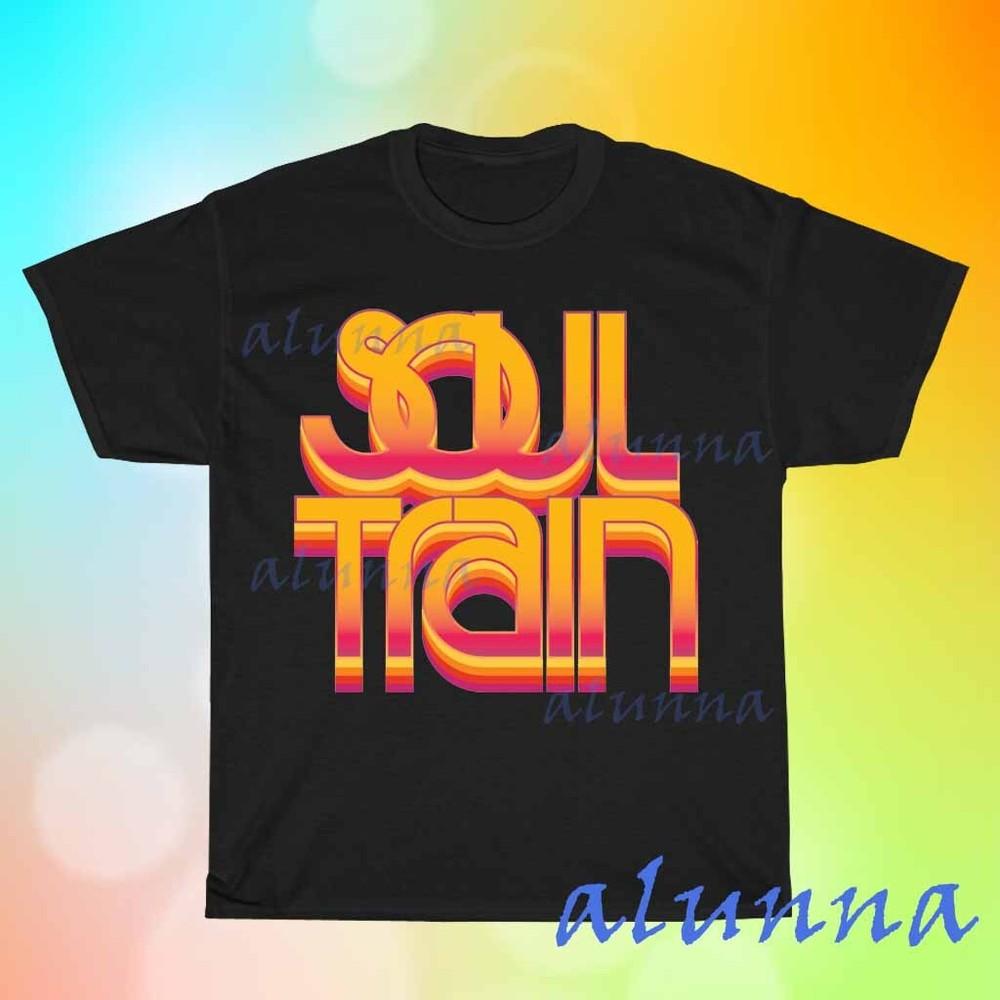 

New Soul Train Men s Black T-shirt Funny Size S to 5XL 2XL