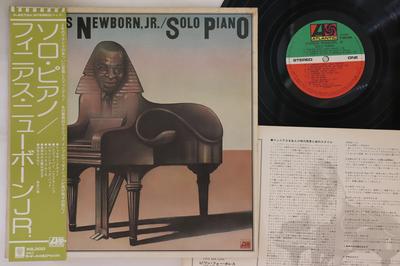 LP Record PHINEAS NEWBORN JR  Solo Piano P8579A ATLANTIC 1975 Japan Obi Jazz Used