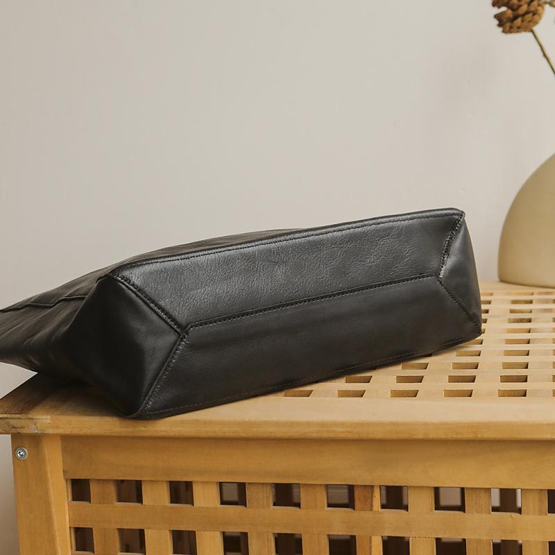 Johnature Genuine Leather Commuter Casual Tote Vintage Large Capacity Women Bag Soft Real Cowhide Shoulder Bags