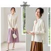 Chushen New Chinese Style Floral Long Sleeve Shirt