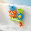 Bath Toy Crab Water Wheel Spinner with Whale and Submarine Features Suction Cup Mounted Bath Toy Set for Kids