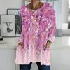 Plus Size Women Crew Neck Long Sleeve T Shirt Soft Loose Tops For Daily Home And Outdoor Activities
