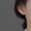 2024 Hot Selling 925 Sterling Silver Line Stud Earrings for Women