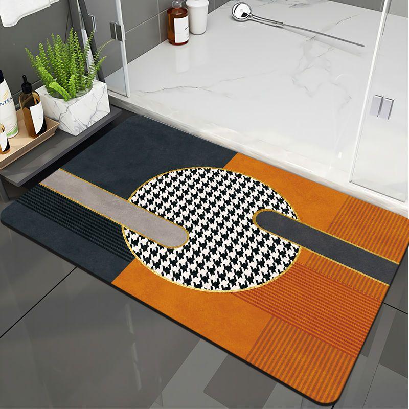 Diatom Mud Bathroom, Bathroom Entrance, Kitchen Floor Mat, Anti Slip, Absorbent, Wear-resistant, Quick Drying Mat